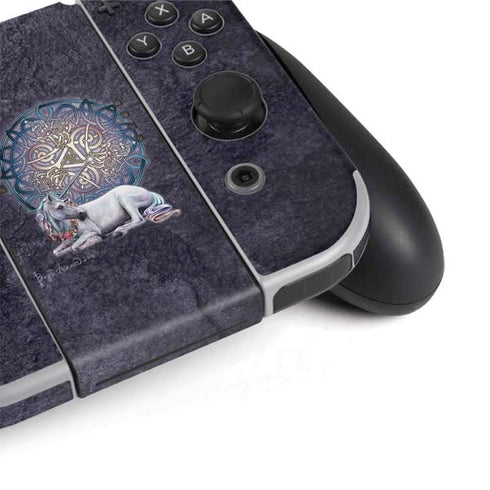 Brigid Ashwood Celtic Unicorn Nintendo Switch OLED (2021) Skin
